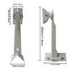 CCTV Security Camera Bracket 90 Degree Corner Pole Mounting Bracket,Equipped with Two Hoops 10cm~40cm Select CCTV Camera Mount Loop 90 Degree Bracket (Hoops 40cm) view 4
