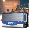 4000W 12V/24V/48V Power Inverter 110V/220V AC Outlets, Installation Kit Included, Automotive Back Up Power Supply for Blenders, Vacuums, Power Tools,DC48VtoAC110V view 1