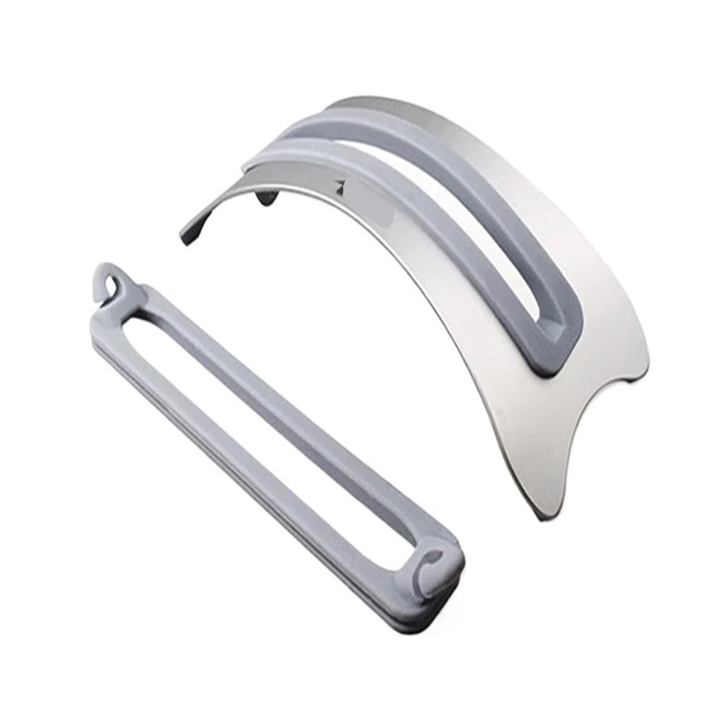 AVXANKTG HY01 Aluminum Space Saving Laptop Stand Vertical Stand Suitable for 10-17 Inch Laptops Max Thickness 24mm(Color:Silver)