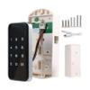 Srutueo Electronic Smart Digital Electronic Door Lock Fingerprint Press Password Keyless Keypad view 1