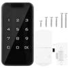 Srutueo Electronic Smart Digital Electronic Door Lock Fingerprint Press Password Keyless Keypad view 2