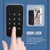 Srutueo Electronic Smart Digital Electronic Door Lock Fingerprint Press Password Keyless Keypad view 3