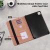 KEFBWAO Case for iPad Pro 11 Inch (M5) 2025 / (M4) 2024, Auto Wake/Sleep Supports Pencil Pro and Pencil(USB-C) Flip Wallet Shockproof Cover, Diamond Butterfly view 3