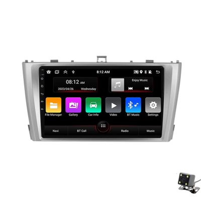 ADMLZQQ Android 12 Head Unit 2 Din Car Stereo Sat Nav for Toyota Avensis 2008-2015 Radio GPS Navigation 9'' MP5 Multimedia Video Player FM Receiver Support 4G SIM 5G WiFi SWC,M95s