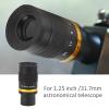 Denash 1.25" Eyepiece for Telescope, 7-21mm Zoom, Multi-Coated, Black, Astronomy, Intermediate, Astronomers, Advanced Hobbyists view 3