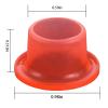 SHIDXIB 100Pcs White Red Water-Saving Silicone Faucet Gaskets Leak Proof Easy Installation Multi-Fixture Compatible view 2