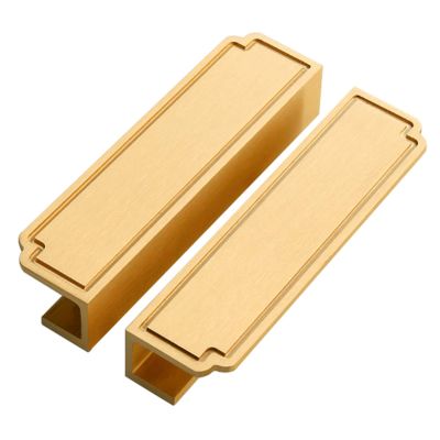 Cabinet Handles,Retro Cupboard Handles, Solid Brass Kitchen Handles Drawer Handles, Kitchen Handles Gold Cabinet Brushed Pull Handles for Kitchen Drawer Bedroom Furniture (85mm/3.3in)(85mm/3.3in)