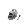 TakenE 1/5/10 Set 2 Pin D-N-O Top Slot Fuel Injector Connector 6189-0060 Female Socket Plug 6189-0670/DJ7024Y-2-21(Size:1 Set) view 2