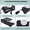 Bowan Case for Sony ZV-1F, ZV-1 II/ZV-1M2 Vlog Camera, Handmade Genuine Real Leather Half Camera Case Bag Cover for SonyZV-1F, ZV-1 II/ZV-1M2 Camera Bottom Opening Version + Hand Strap (Black) view 2