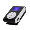 Mini MP3 Player, Portable Music Player with Clip Classical Music MP3 Players Device with Digital LCD Display Sports MP3 BackClip Music Media Player Support Memory Card (Black) view 3