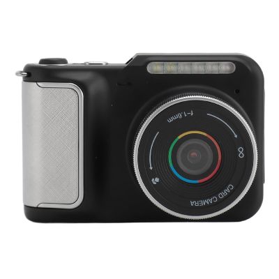4K Digital Camera, 48MP Macro Vlogging Webcam with Time Lapse, Infrared Night Vision, Flash, Slow Motion Photography Anti-shake Video Camera