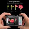 4K Digital Camera, 48MP Macro Vlogging Webcam with Time Lapse, Infrared Night Vision, Flash, Slow Motion Photography Anti-shake Video Camera view 3