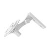 1set Adjustable Indoor Camera Mount Bracket Versatile Wall Table Stand for Security Cameras Easy No-Drill Installation Support for Devices White view 1