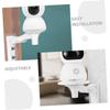 1set Adjustable Indoor Camera Mount Bracket Versatile Wall Table Stand for Security Cameras Easy No-Drill Installation Support for Devices White view 4