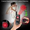 KAXYUYA Hidden Camera Detector Spy Camera Finder RF Bug GPS Tracker Detector  Personal Privacy Protection Device for Car, Hotel, Meetings, and Travel view 3