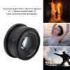 50mm F1.7 Full Frame Large Aperture Manual Focus Lens Compatible with Mount DSLR Cameras Multi Layer Coatings Optical Glass Portrait Lens view 2