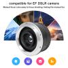 50mm F1.7 Full Frame Large Aperture Manual Focus Lens Compatible with Mount DSLR Cameras Multi Layer Coatings Optical Glass Portrait Lens view 3