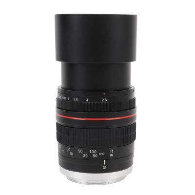 135mm F2.8 Large Aperture Manual Telephoto Lens,Full Frame Multi Coated Optical Glass Portrait Lens for 80D,70D,60D,60Da,50D,7D,6D,5D,5DS, 1Ds,T6s,T6i,T5i,T5,T4i DSLR Camera