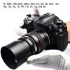 135mm F2.8 Large Aperture Manual Telephoto Lens,Full Frame Multi Coated Optical Glass Portrait Lens for 80D,70D,60D,60Da,50D,7D,6D,5D,5DS, 1Ds,T6s,T6i,T5i,T5,T4i DSLR Camera view 3