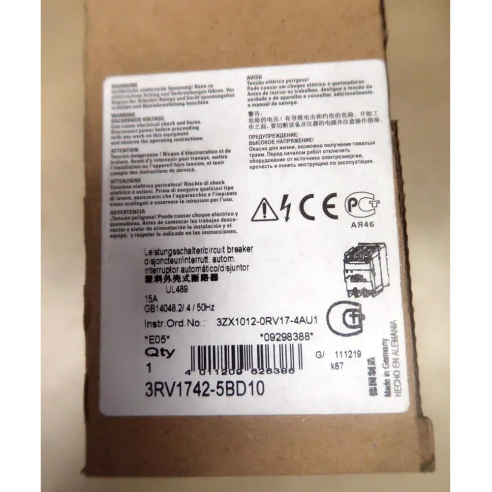 3RV1742-5BD10 3RV17425BD10 Sealed in Box with Warranty