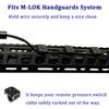Ficero Metal Pressure Switch Cable Guides for M-LOK System, Flashlight Laser Wire Management Clips (8 Pack) view 2