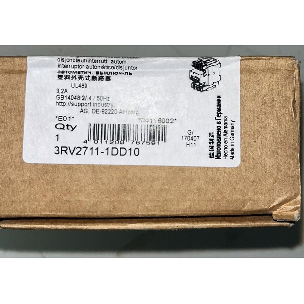 CBBEXP 3RV2711-1DD10 3RV27111DD10 Sealed in Box with Warranty