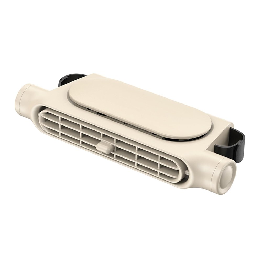 Car Fan | Vehicle USB Fans | Car Seat Cooling Fan | Portable Vehicle Electric Cooling Fan | Auto Headrest USB Fan | Auto Cool Air Fan Electric Vehicle Fan (Beige)