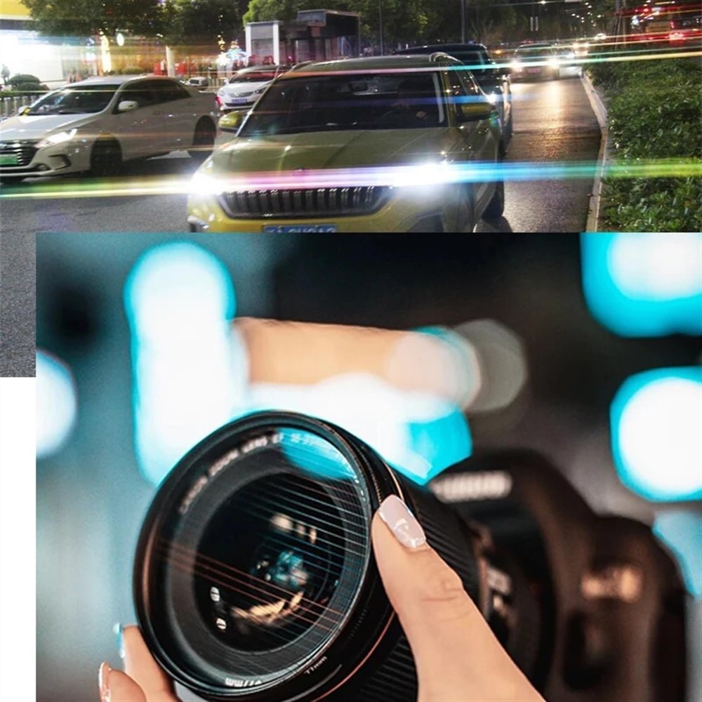 77mm Camera Filter Kaleidoscope Special Effects Prism Photography Accessories DSLR Lens Prisma DSLR(FF020-77Rainbow)