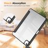 MIGOTODA PU Leather PC Material Hard Case for iPad 9/8/7 10.2-inch 9th Generation 2021 / 8th Generation 2020 / 7th Generation 2019 - Model US-H5-P1-N004 (Gray) view 2