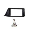 SITYORY Radio Frame 2Din Car Radio Frame Panel Fit for Toyota C-HR CHR RHD 2016 2019 Android GPS Navigation Multimedia Player 9 Inch Fascia Mounting Kit Convenient and Practical(Frame) view 2