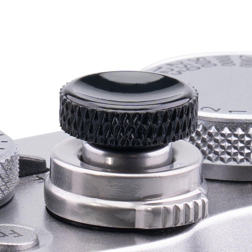 VKO Camera Shutter Button,Soft Shutter Release Button Black(3 Pack)