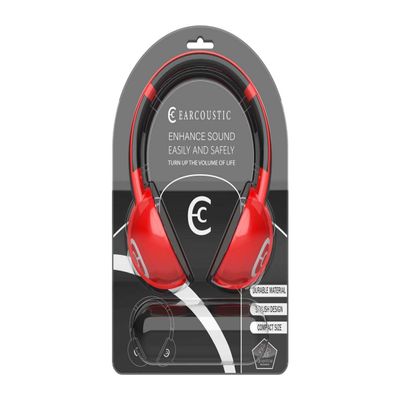 Earcoustic Headphones (Red)