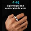Smart Health Ring, Health BT 5.0 Remote Photography, Sleep Monitoring, IP68 Waterproof, Magnetic Charging, for Men Women Size 10, with QRing App (Rose Gold) view 3