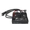 Front Panel USB 3.0 Hub, 3.5 Inches USB Hub Front Panel 19PIN to C Port with 2xUSB3.0, 1xTYPE C, HD Sound, SD Card/TF Card Reader for OS X, Linux view 1