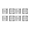 1U Transparent XDA Keycaps For Gamng Mechanical Keyboard 1U 1.4mm Thickness Enhances Your Typing Experiences 8-1000PCS XDA Keycaps 1U 1.4mm Thickness For Mechanical Keyboard Stylish And Functional view 1