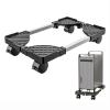 CPU Stand PC Tower Stand, Adjustable Mobile CPU Stand with Rolling Caster Wheels, Floor PC Host Holder for Desktop PC Case, Fits Home Office Under Desk PC Tower Stand view 1