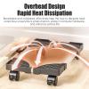 CPU Stand PC Tower Stand, Adjustable Mobile CPU Stand with Rolling Caster Wheels, Floor PC Host Holder for Desktop PC Case, Fits Home Office Under Desk PC Tower Stand view 4