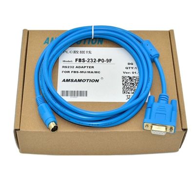 LKKBAD Suitable for Yonghong PLC Programming Cable FBS/B1Z Series Data Connection and Download Cable FBS-232P0-9F(Size:Blue)