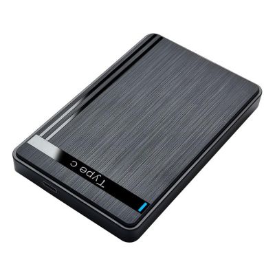 GMBYLBY Aluminum Case 2.5"" to USB 3.1 Hard Drive Case 2.5Inch SSD Disk Toolsfree Type C 3.1 Case External Easy Installation
