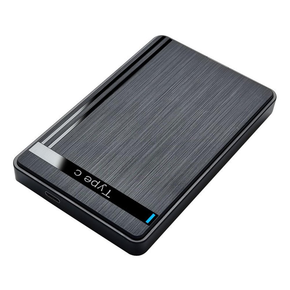 GMBYLBY Aluminum Case 2.5"" to USB 3.1 Hard Drive Case 2.5Inch SSD Disk Toolsfree Type C 3.1 Case External Easy Installation