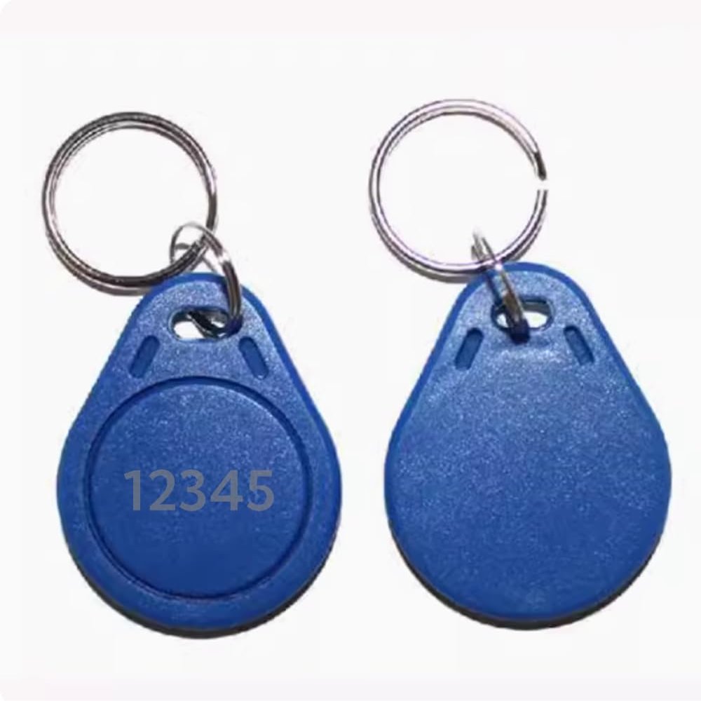 100pcs 125KHz Keycards Prox Card 26-Bit H10301 Key fob Program Facility Code (3# Blue