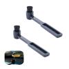 2 PCS Record Player Needle Cleaning Brush Professional Stylus Brush Stylus Cleaning Brush Record Needle Brush for Clean Record Needle Stylus Dirt and Dust(Black) view 1