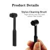 2 PCS Record Player Needle Cleaning Brush Professional Stylus Brush Stylus Cleaning Brush Record Needle Brush for Clean Record Needle Stylus Dirt and Dust(Black) view 3