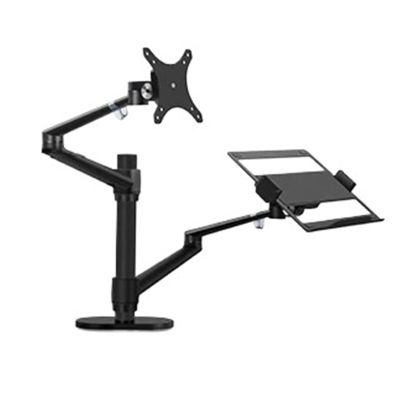 CUFTOBJM 145-180mm Thick Desk OL-3L-TK Aluminum Multifunctional 10"-17" Ergonomic Desk Laptop Stand 32" Monitor Desktop Stand Computer(Color:with Extra vesa)