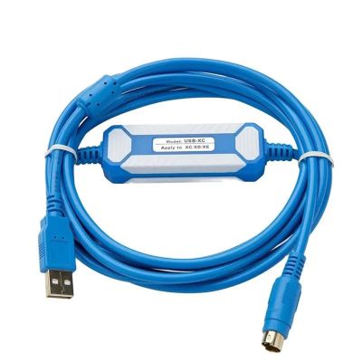 LKKBAD Gold-Plated USB-XC USB to RS232 Adapter for PLC XC1 XC2 XC3 XC5 Programming Cable