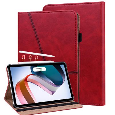 ALILANG for iPad Air 13 inch Case 2025/2024 (M3/M2) with Auto Wake/Sleep,PU Leather Cover for iPad Air Case 13 Inch,Supports Pencil Pro and Pencil (USB-C) -Red