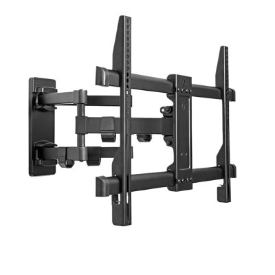CUFTOBJM Full Motion Retractable LCD Stand TV Wall Mount Tilt-Swivel Wall Mount Bracket Adjustable Mounting Arm Fits Up to 32-70 Inches