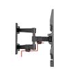 CUFTOBJM Full Motion Retractable LCD Stand TV Wall Mount Tilt-Swivel Wall Mount Bracket Adjustable Mounting Arm Fits Up to 32-70 Inches view 3