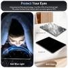 Peslv 4-Way Magnetic Privacy Screen for iPad Pro 13 Inch M4/M5 [2024/2025 7/8th Gen], 360 Removable Anti Blue Light Glare Spy Filter, High Sensitive Bubble-Free Black Security Screen Protector view 4
