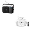 Gelielim Radios Portable AM FM, Gelielim CD and Cassette Player Boombox view 1